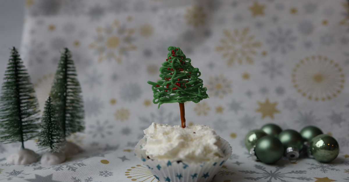 Cupcake kerstboom