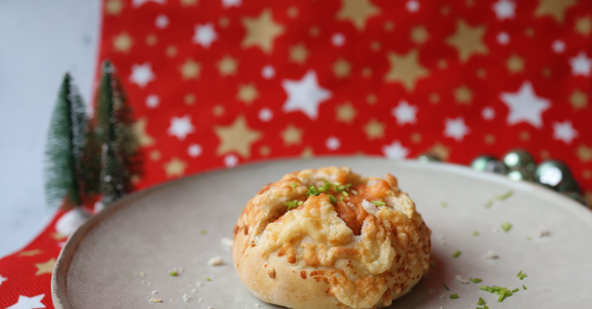 Tomatensoep in broodje